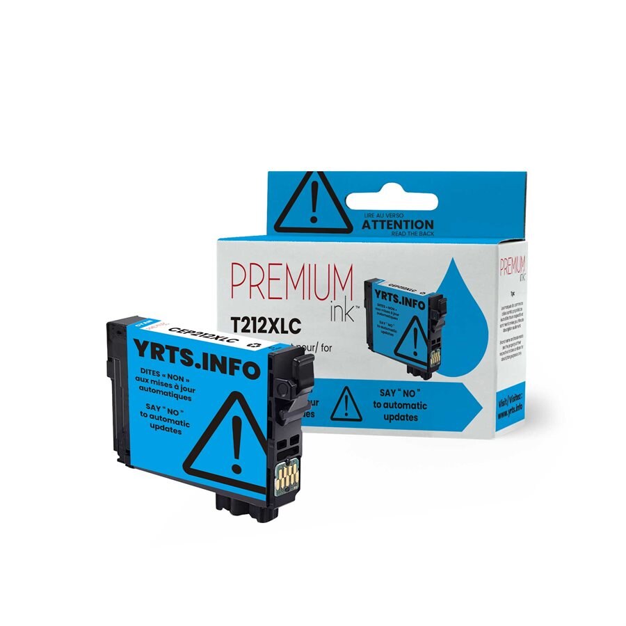 Epson T212XL220 Compatible Premium Ink YRTS Cyan